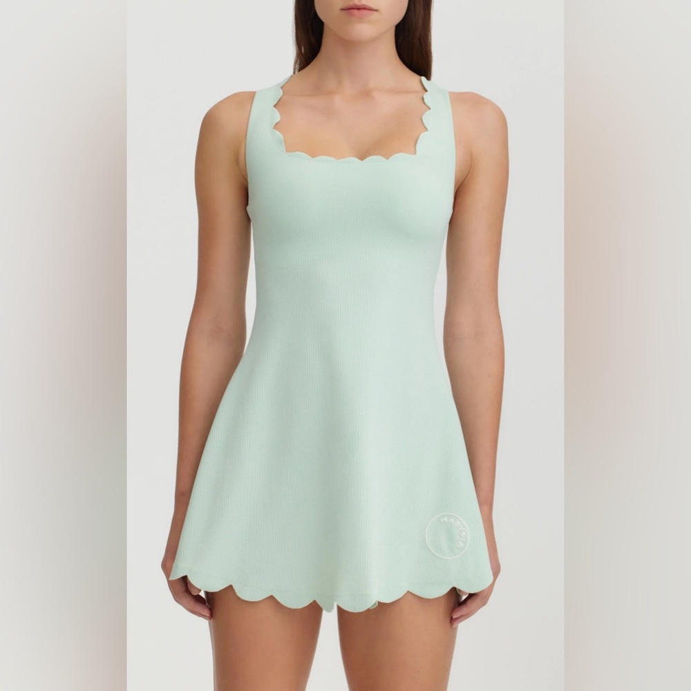 Marysia Serena Dress in Pistacchio